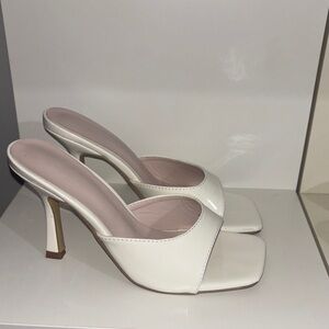 Elegant White Women's Heels